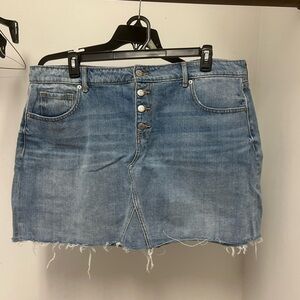 Old Navy Blue Denim Mini Skirt